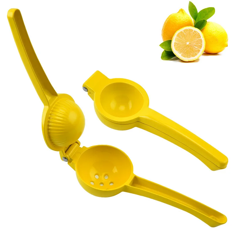 Factory Supply Manual Metal Juicer Lightweight Aluminum Steel Fruit and Vegetable Squeezer for Easy Use