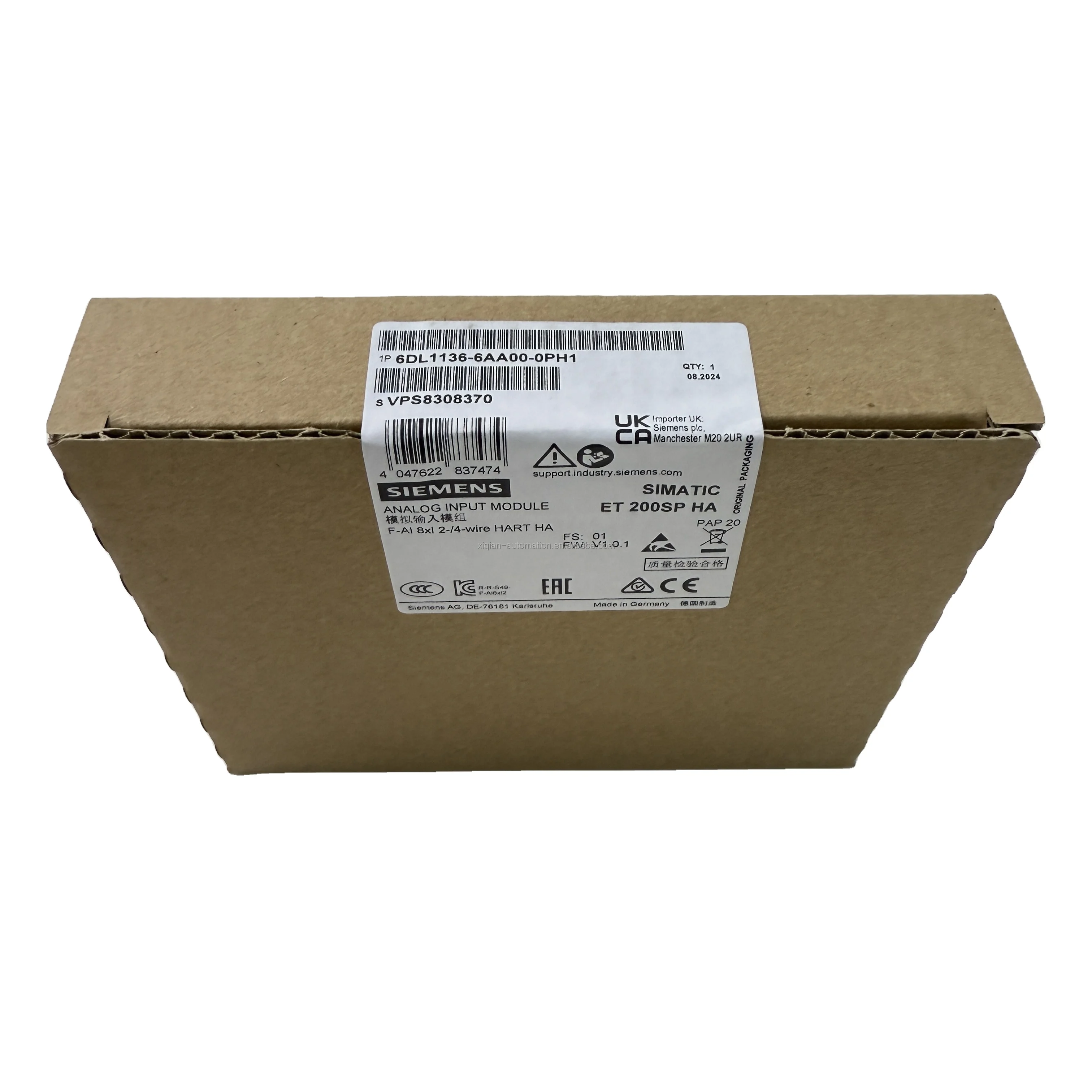 Good Price SIEMENS SINAMICS V90 400V FSB Module 3 AC 2.0/2.5kW Servo Motor Drive 6SL3210-5FE12-0UA0