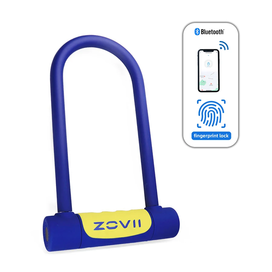 Bicycle Smart Bluetooth Unlock U Shaped Lock Anti Theft Anti Cutting Bicycle Lock Bicycle Alarm Lock