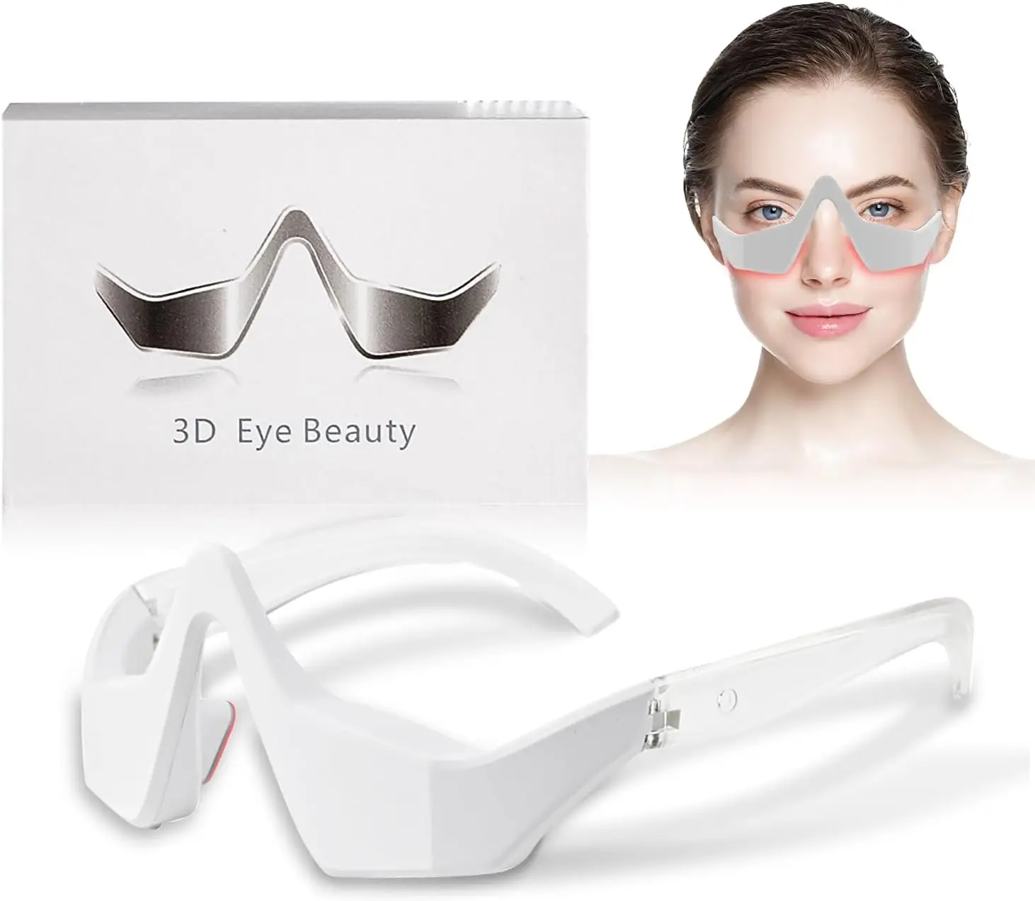 Ultra Eye Pro для ухода за глазами под LED Plus Микро ток 3D маска глаз Стекло