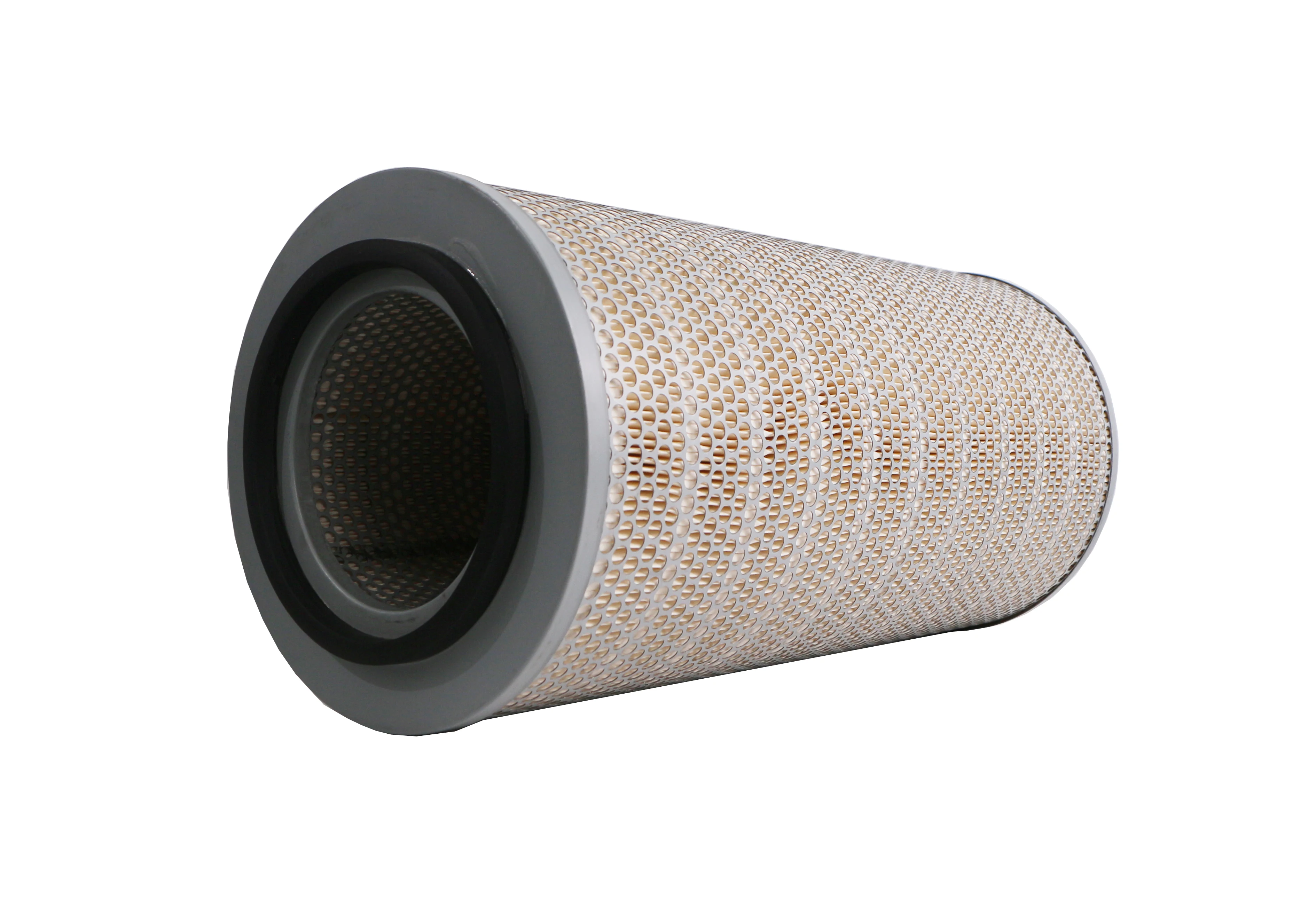 H13 H14 industry factory Cylindrical round air Hepa cartridge Filter for hvac Purifier with Glassfiber PP PET