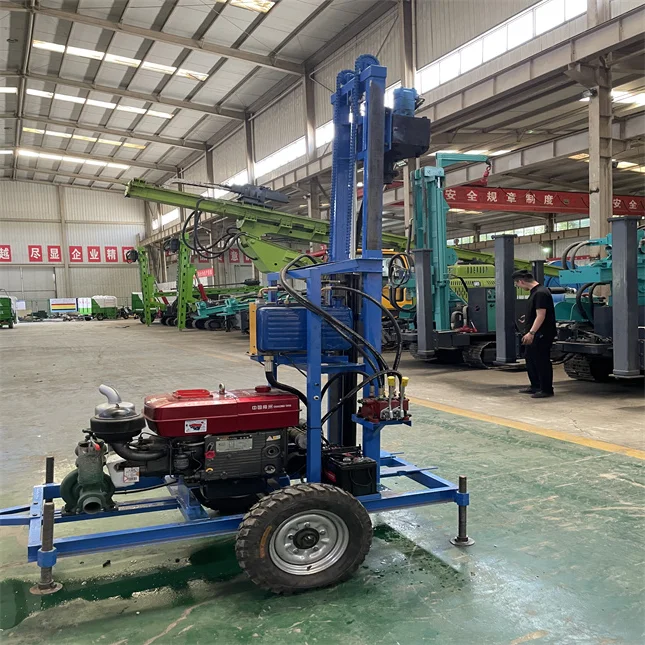 Water Well Rotary Drilling Rig for Sale/ Bore Well Drilling Machine for Sale/ New Truck Mounted Water Well Drilling Rig