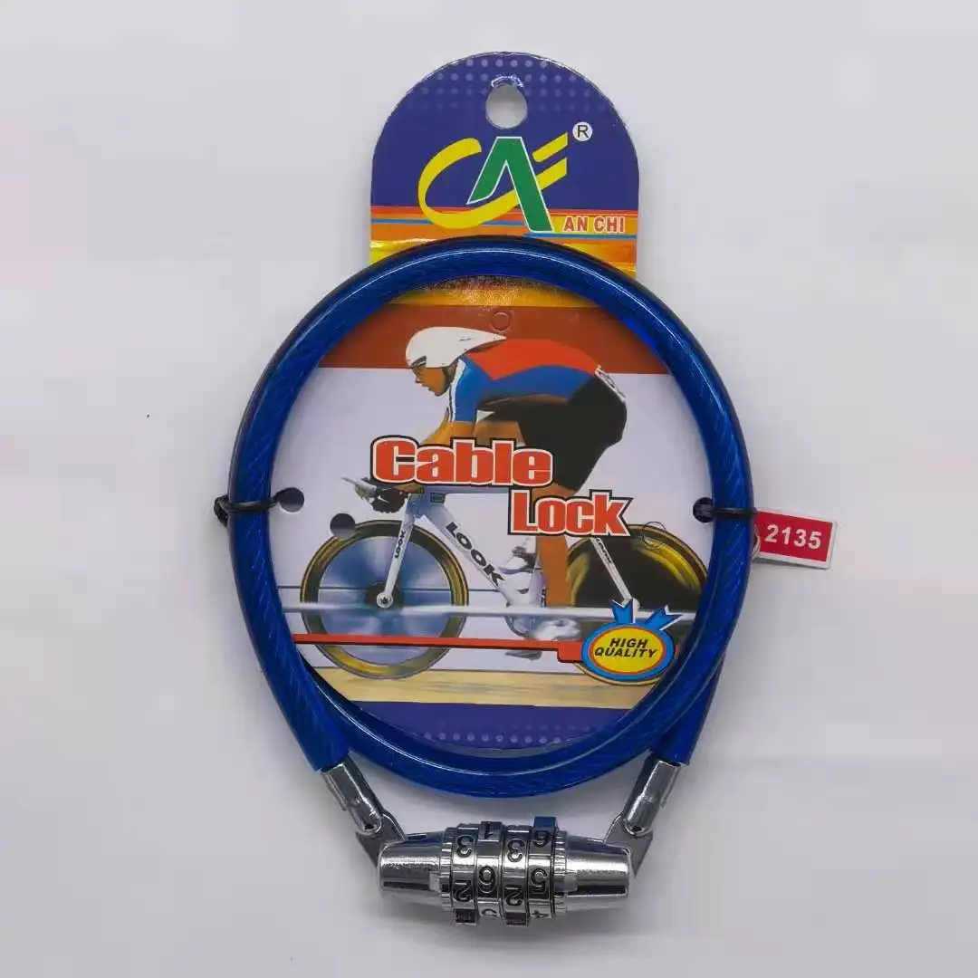
Factory new product cheap chain lock safety outdoor lock bicycle password lock 
