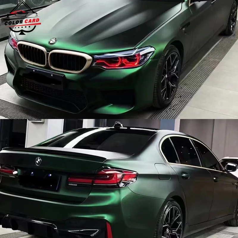 Новая популярная подложка из ПЭТ ядовитая зеленая защита от царапин пятна матовая ПВХ пленка для автомобиля виниловая наклейка