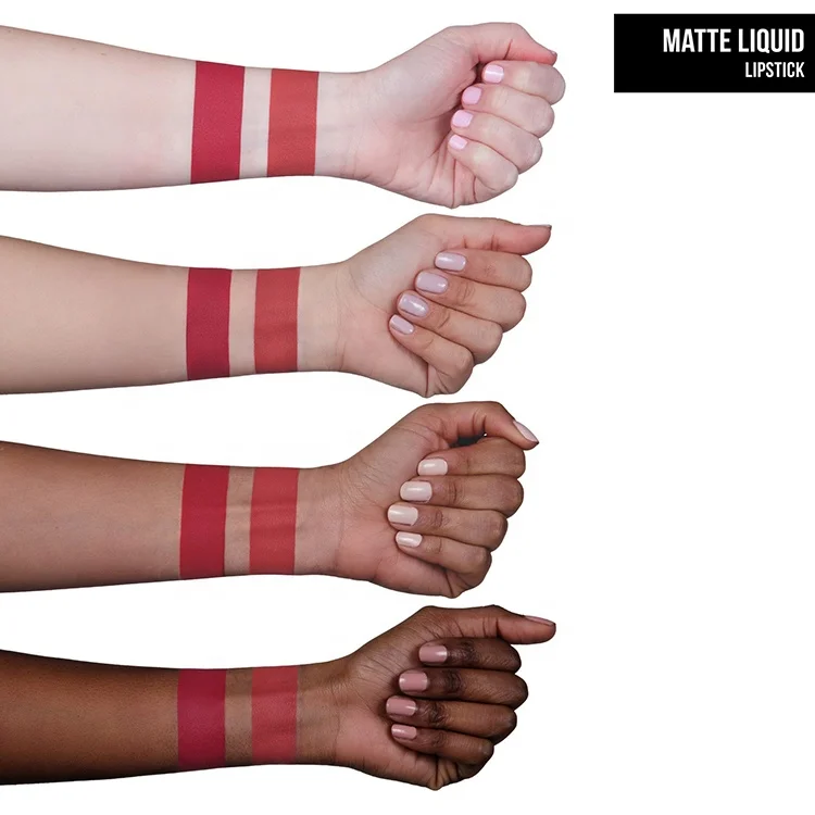 
nude matte lip gloss velvet matte liqud lipstick custom logo waterproof and long lasting 