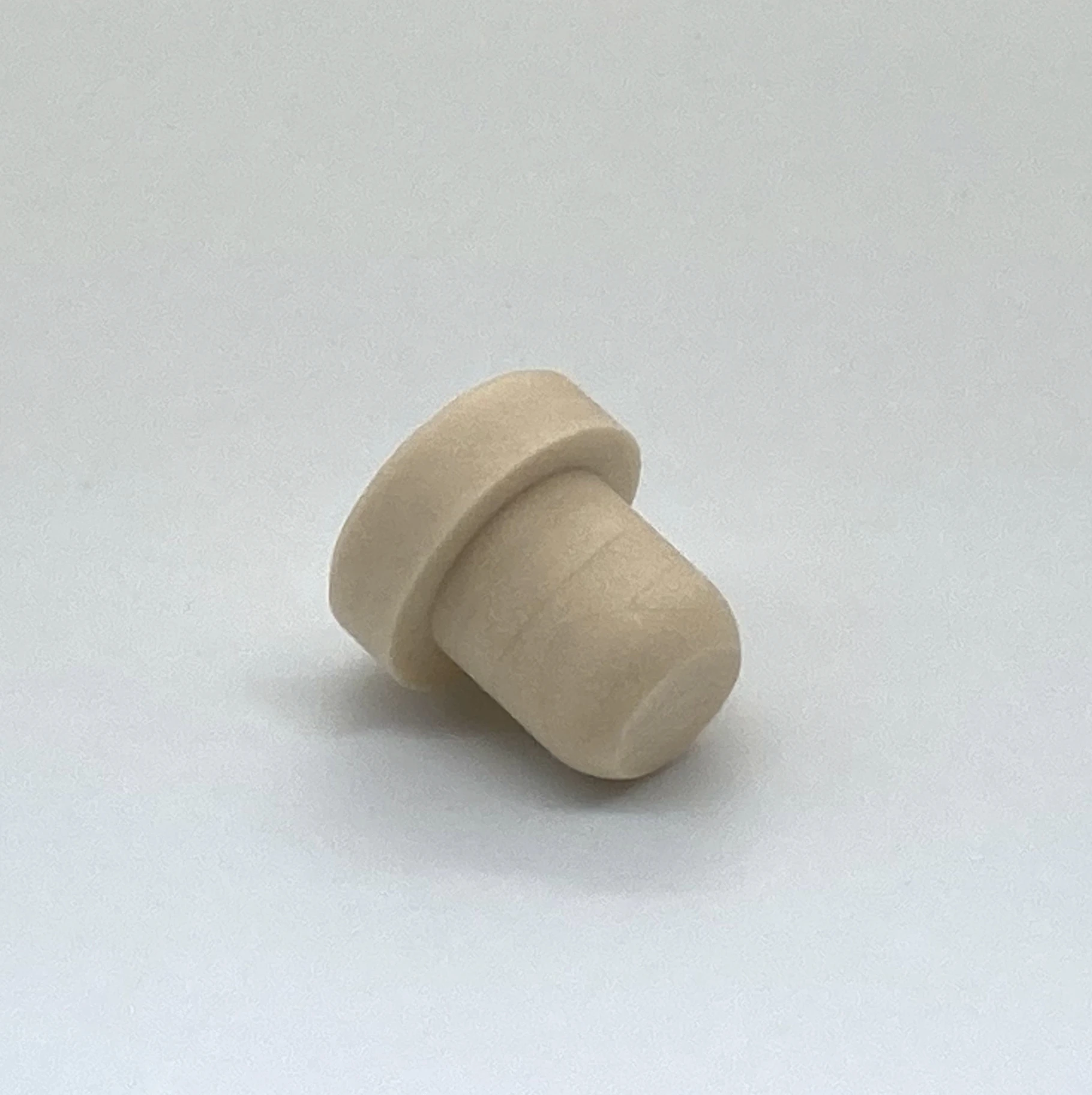 Wholesale Factory Supply 19 Mm Synthetic Material Liquor Bottle Cork Caps 19mm Wine Bottle Stopper  For Vodka Bottle