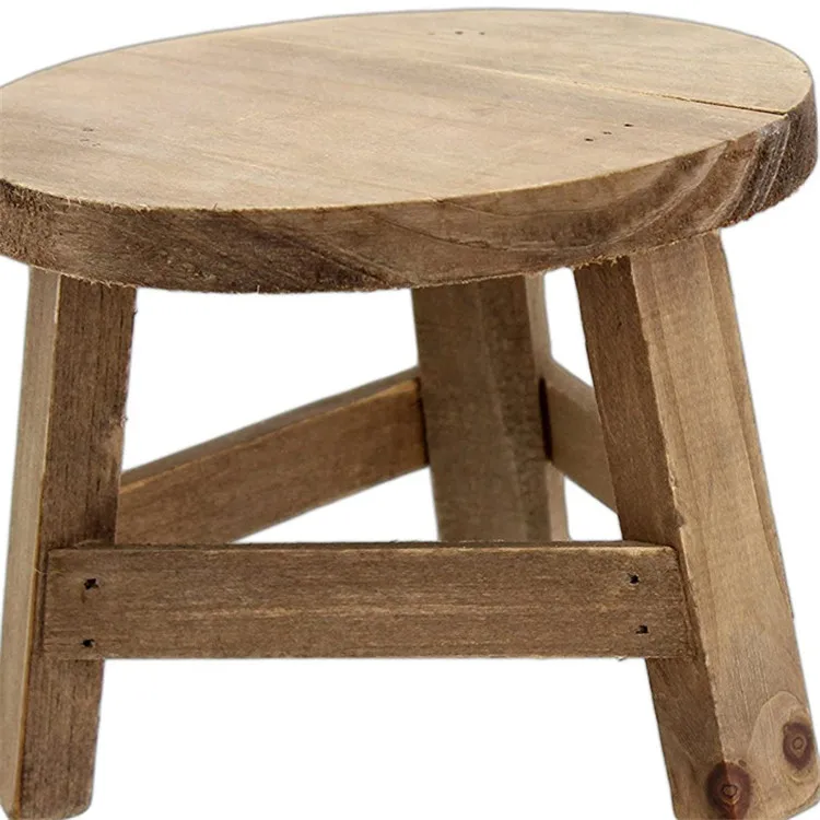 Decoration home restaurant Versatile lightweight durable wooden bar stools with backs