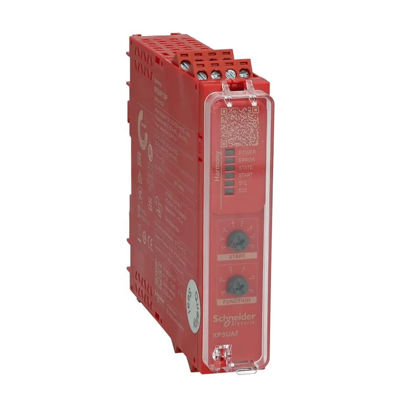 Schneiders Electric Harmony XPS Basic and Universal Safety Modules XPSUAK XPSUAF XPSUAF13AP PLC Safety Module