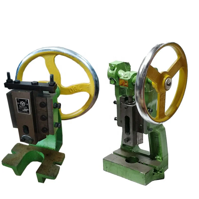 Manual Hand Crankshaft Press Punch Machine with 10KN Force