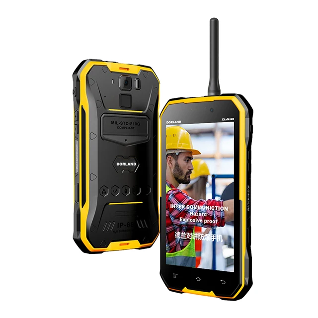 Dorland  Xtalki60 industrial ip68 android  Intrinsically safe  smartphone & professional  explosion proof global walkie talkie