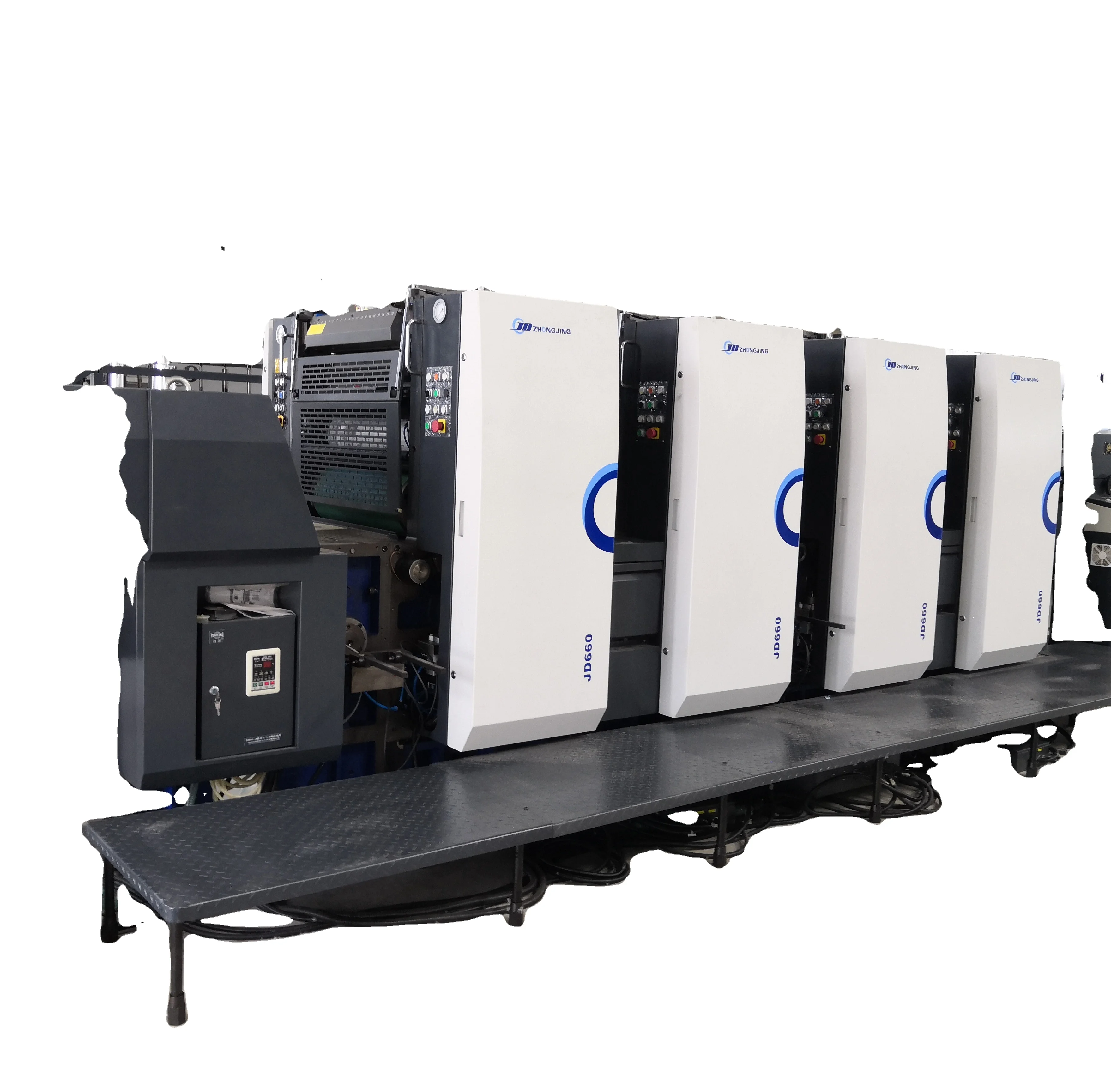 PRY-JD4660AL High Speed Paper Newspaper Book Magazine Multicolor Offset Printing Machine
