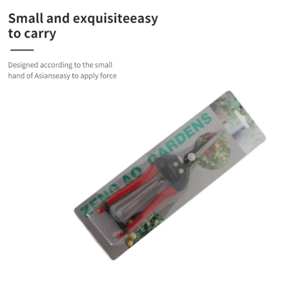 Garden Pruning Shears High Carbon Steel Blades Flower Cutting Garden Grape scissors