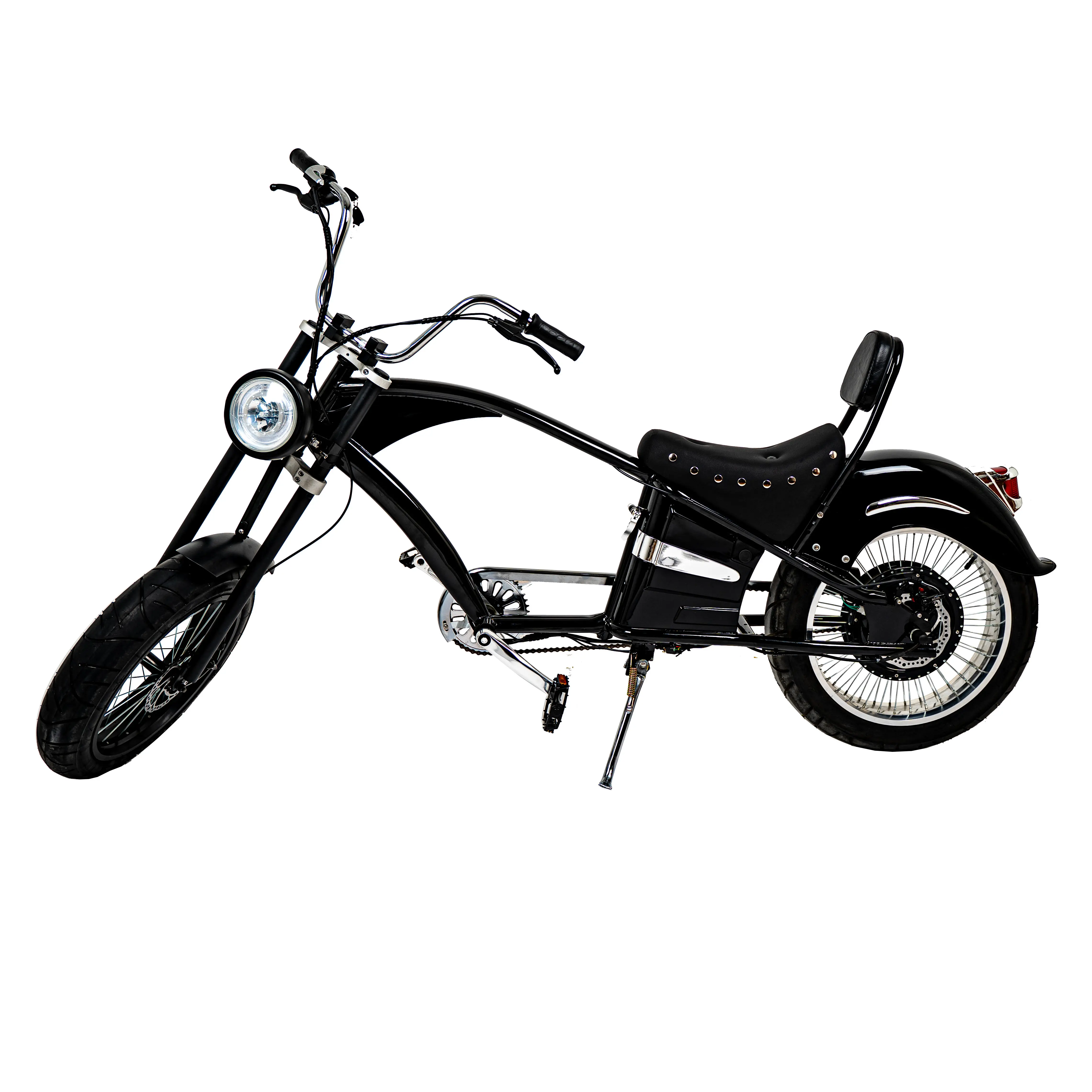 2021 hottest factory directly supply electric chopper bike 60v 1000w with fat 20 inch tire big powerful battery ebike chopper