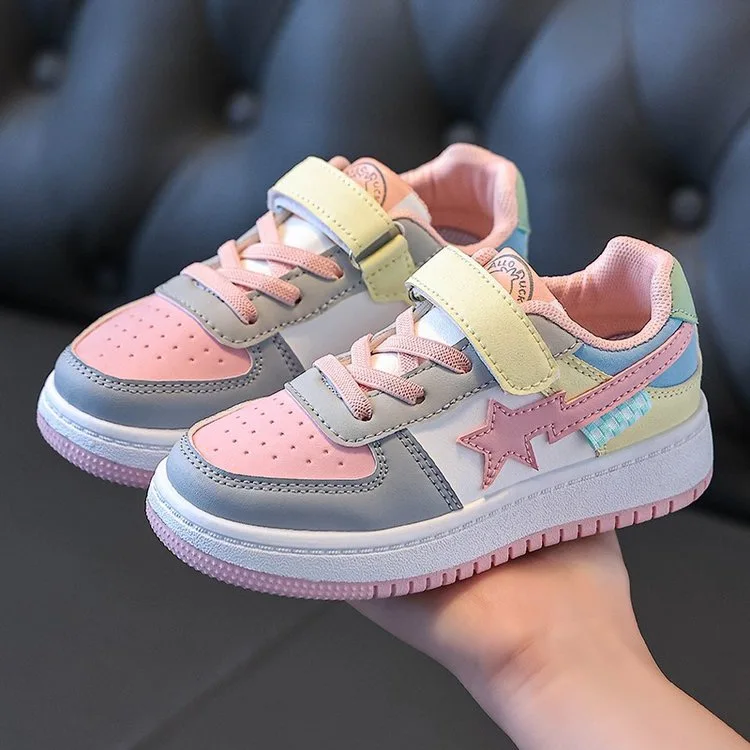 2024 Autumn Soft Sole Kids Sport Shoos Sneaker S Child Mesh Breathable Boys Single Shoes Pupils Sports Shoes shoes for children