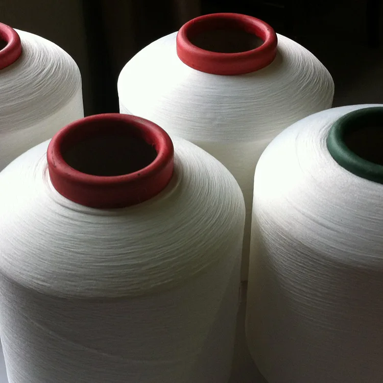 75D/36F 120D/36F 150D/72F 160D/72F  DTY Raw White Semi Dull spot polyester nylon dty yarn
