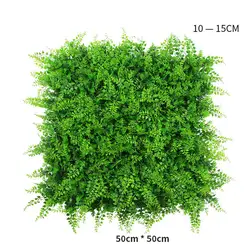 Wholesale Artificial Panel Hedges Roll Plastic Boxwood Grass Green Wall Faux Vertical Plants Wall For Garden Decoration