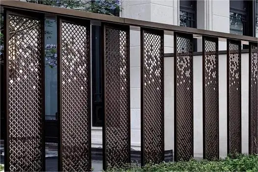 builders warehouse aluminum fence black metal artificial railing fencing powder coated aluminum private garden fence