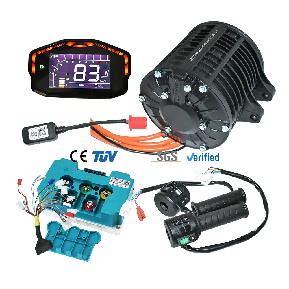 kit to convert electric motorcycle 3000w qs 138 v3 70 motor mid drive e-bike motor conversion kit for electric