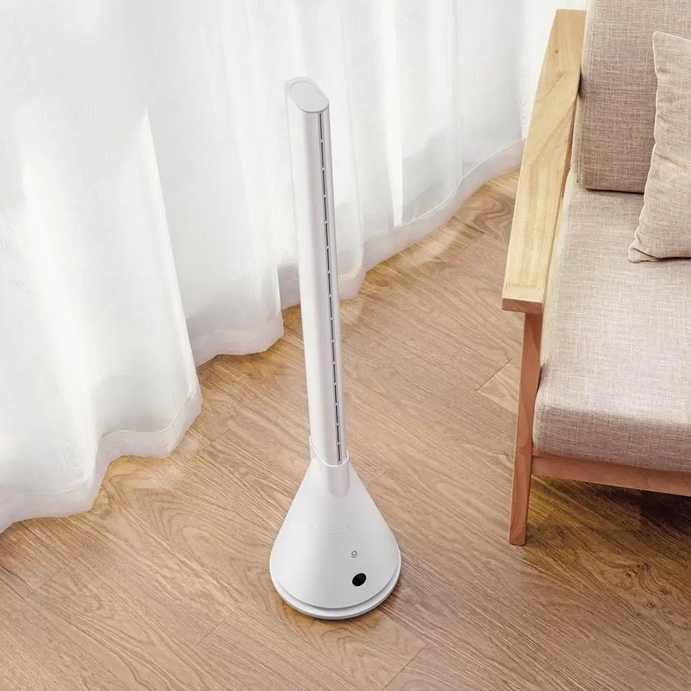 
XiaoMi Mi Home Fan Rosou Portable Bladeless Fashionable Appearance Mini Electric Tower Fan 