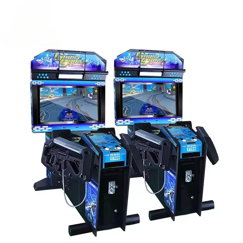 Flight Simulator Game Arcade Shooting Game Arcade Coin Operated Ghost Squad Plus Game Machine
