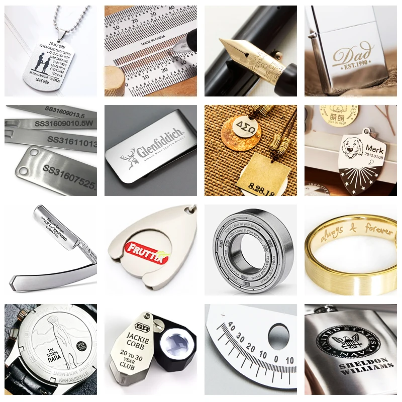 Fiber Marker 30w 50w 60w 100w JPT M7 Split Desk MOPA fiber laser color marking machines Price