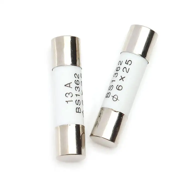 Быстрый выдувной предохранитель 6*25 250 В 0.5A 1A 2A 3A 4A 5A 6A 8A 10A 13A 15A 16A 20A 25A 30A керамический 6x25 мм