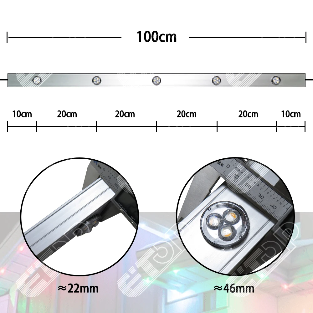 30mm led pixel light point source module ucs 2904 ws2811  12v 24v linear pixel led point lights