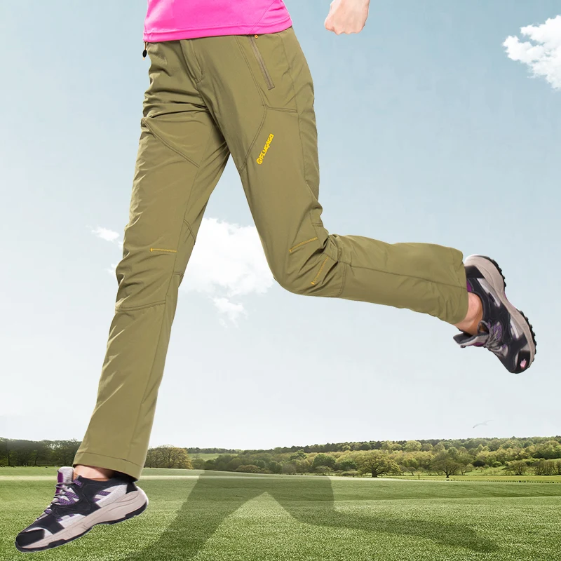 Flygaga Custom Logo Summer Unisex Urban Moisture Wicking Trousers Stretch Outdoor Sport Track Pants Quick Dry chino Pants