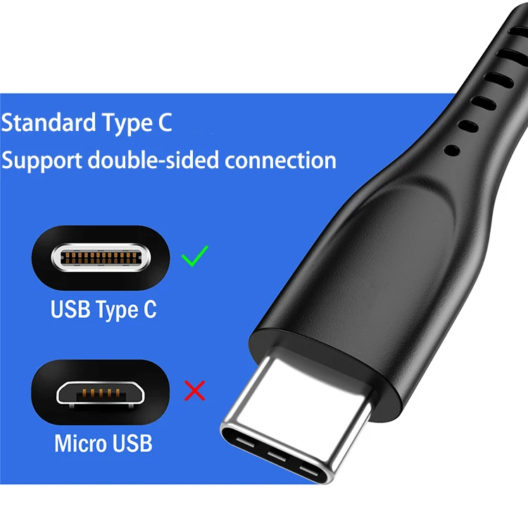 Tpe  Usb 2.0 Type C Usb Cable Fast Charging Data Transfer Usb Data Cable Charger
