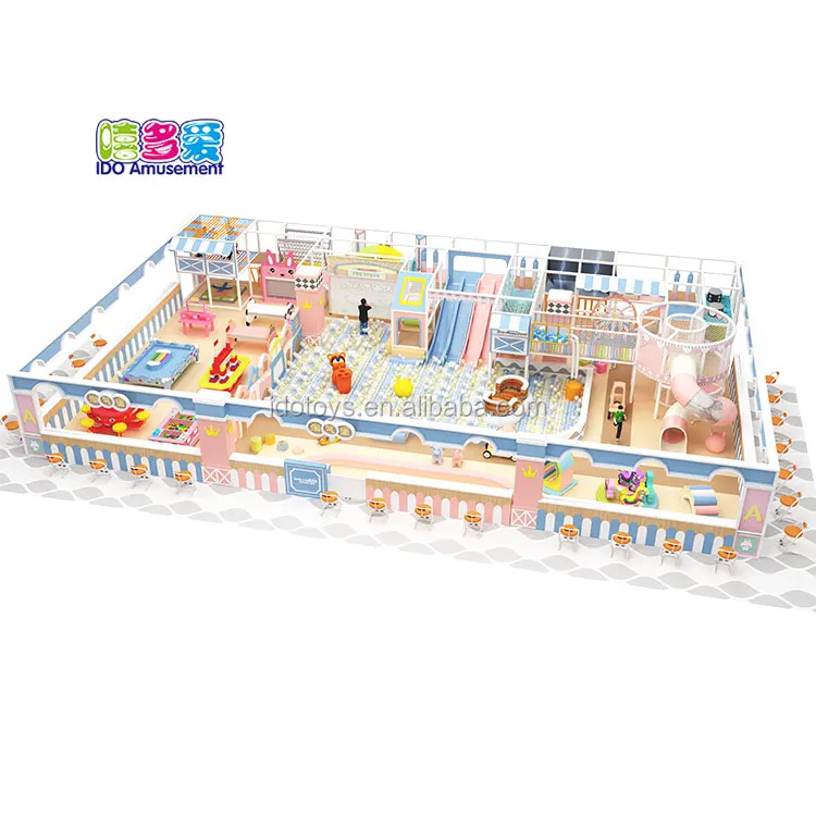 
2020 New Design Children Beautiful Jungle Gym Theme Parks Playground Soft Play Areas Kids Indoor Equipment For Sale 