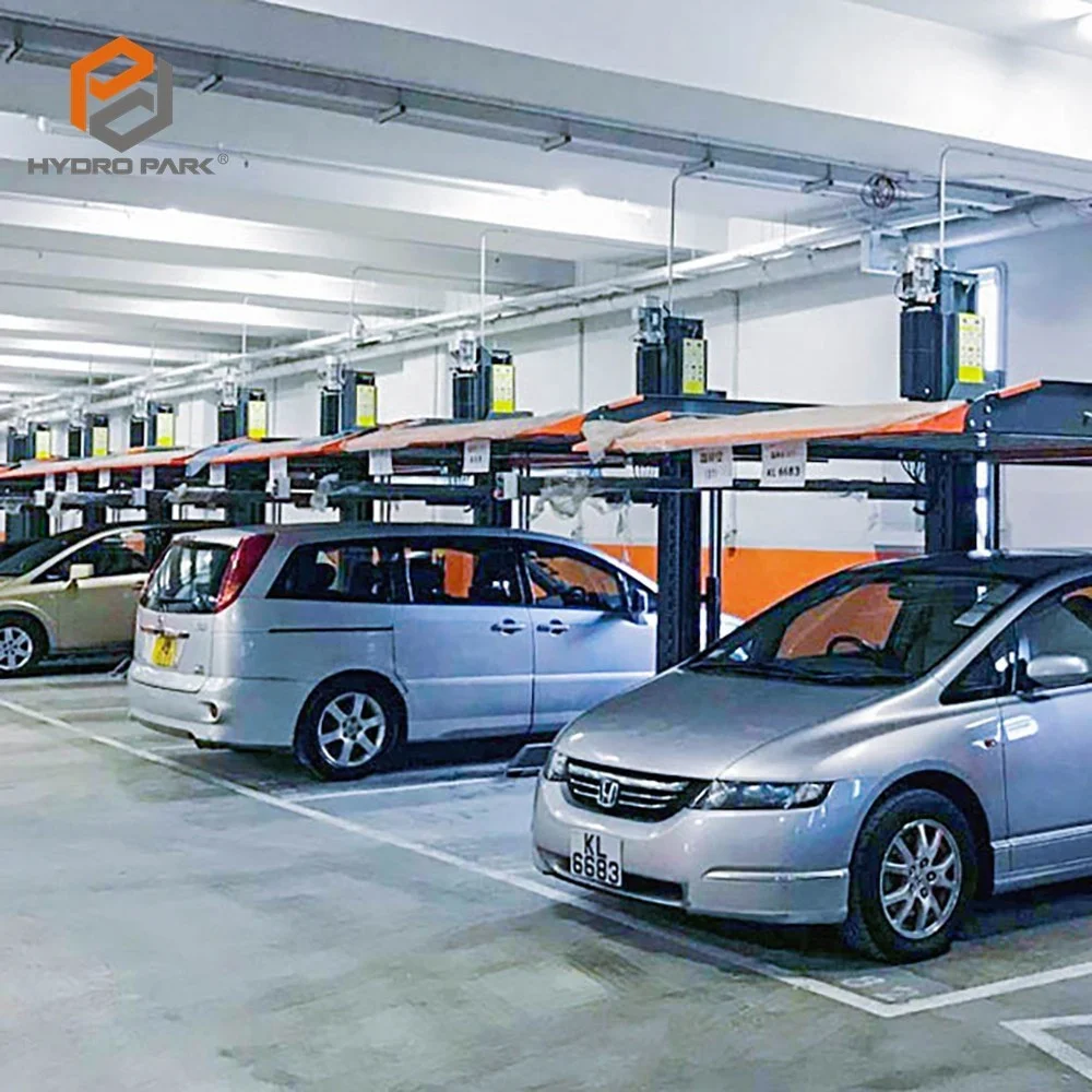 2 Level 2 Post Vertical Valet Parking Lift Indoor Outdoor Parking system