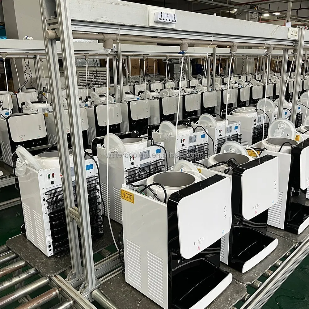 Smart Compressor Filter PP GAC CTO UF T33 System Water Purifier Hot And Cold Hot And Cold Water Dispenser With Compressor