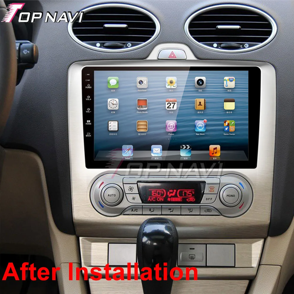 9 Inch Android 10.0 Touch Screen Car Video Radio For Ford Focus Mondeo 2005 2006 2013 2014 Auto Stereo Audio GPS Player