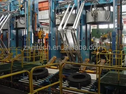 ZX company high-speed rubber tire production line