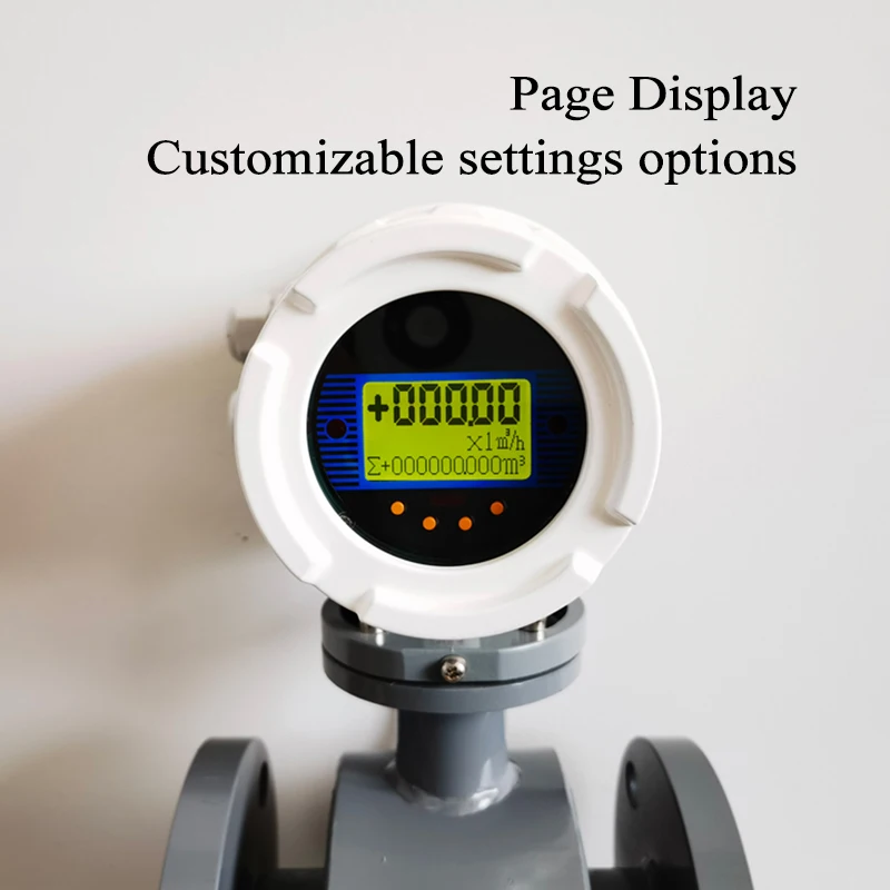 Flow Meters Electromagnetic Control Flowmeter Digital Flow Meters