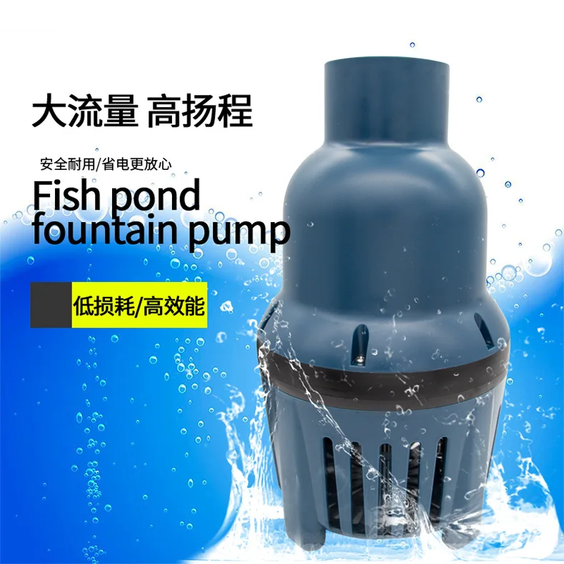 SOBO Large Power Variable Frequency Water Pump Large Flow Circulating Submersible Pump Koi Fish Pond Bottom Suction Filter Pumps