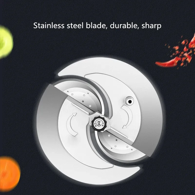 Electric potato automatic fruit and vegetable cutting garlic slice lemon potato chip slicer Commercial Slicer machine