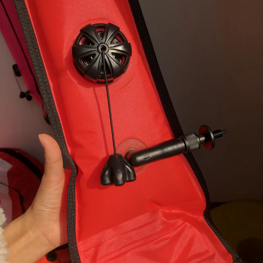 Drop Shipping DPR brand SMB Surface Safety Signal Buoy Marker Buoy Inflatable Tube Sausage Submersible Scuba Diver Accessory