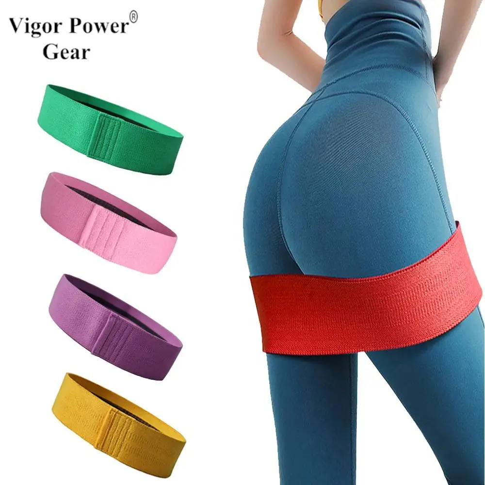 Unisex Non-Slip Resistance Booty Band  Fitness Loop Thigh Glute Butt Squat Bands Hip Bands Exercise