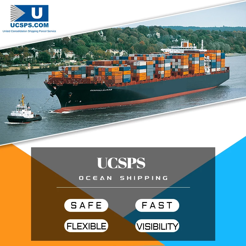 UCSPS USA sea freight forwarding agent pil/cosco/emc/msc shipping to USA sea Freight rates