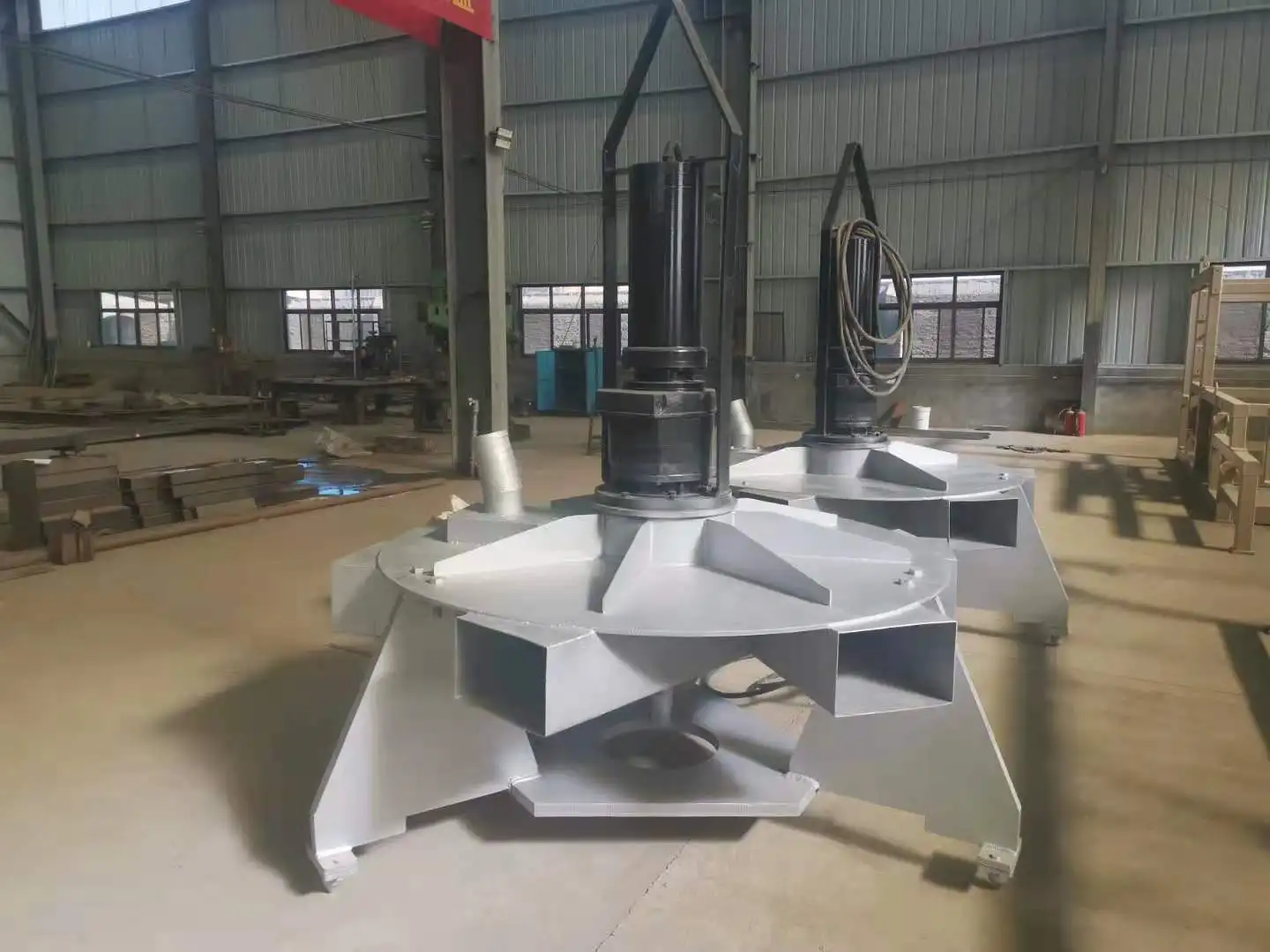 YIXIN   High Power Deep Aerator Tank Submersible Motor Diving Mixer