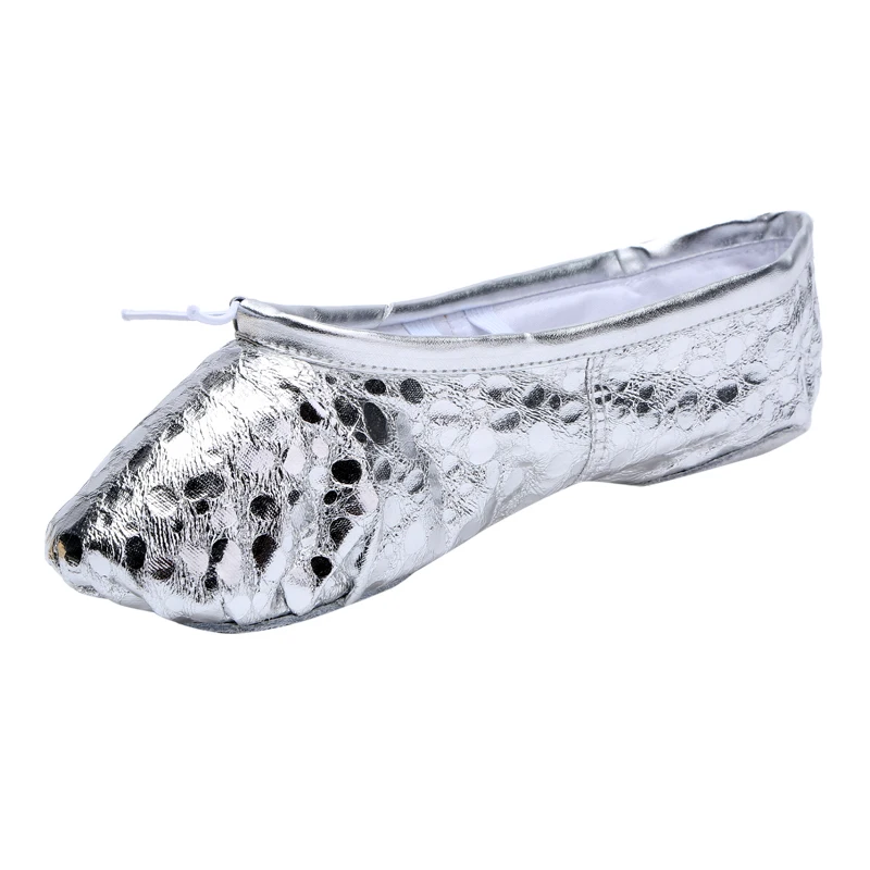 
factory outlet high quality ballet shoes canvas satin dance shoes custom LOGO 