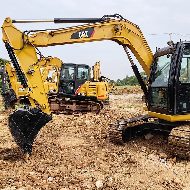 Высокоэффективный подержанный гусеничный экскаватор 7 тонн б/у CAT 307E 307E2 307 5 Лидер продаж оригинальный