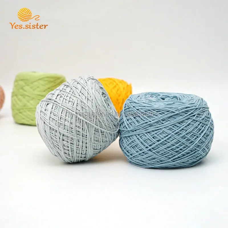 wholesale  DIY Hand Knitting 100 Cotton Knitting Crochet Yarn For Baby crochet thread cotton ball yarn