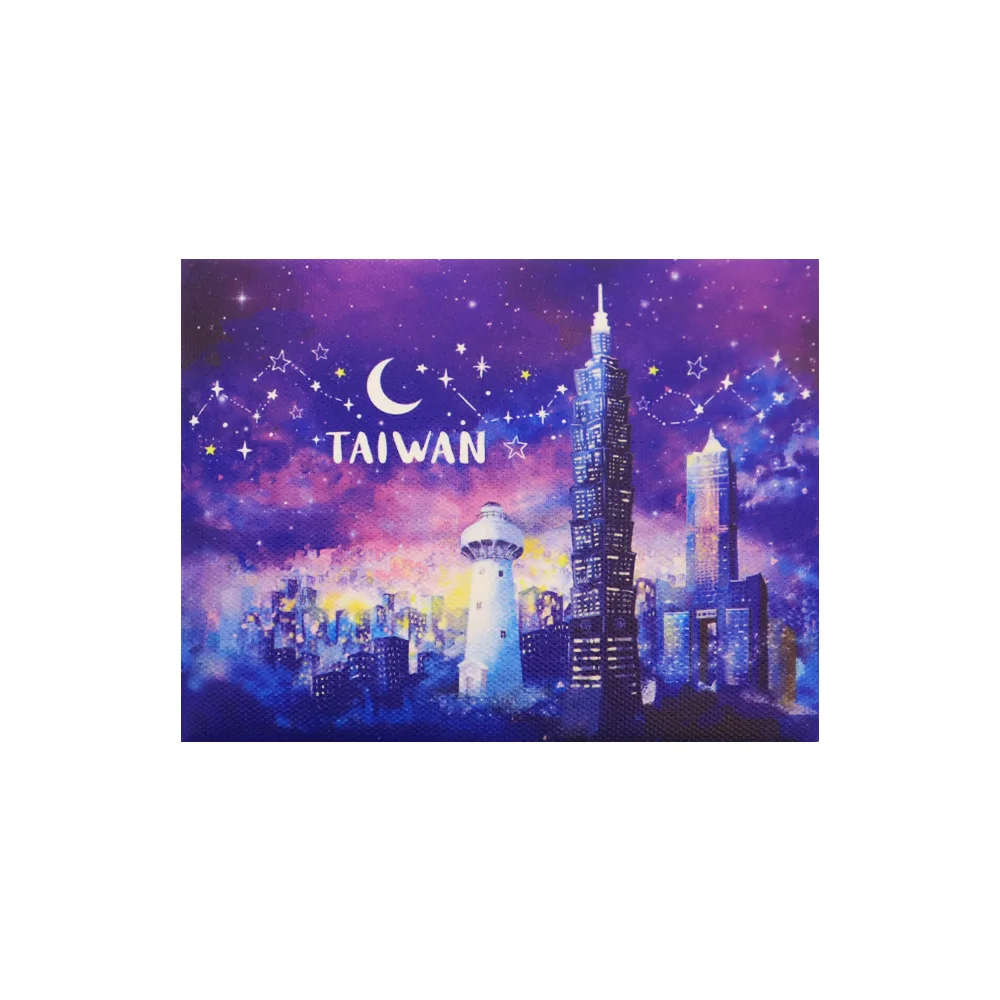 Factory wholesale magnet firework 3d wooden fridge magnet for souvenir