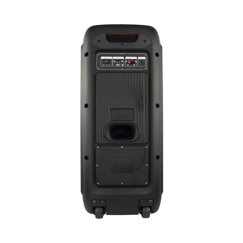 Temeisheng TMS-835a Karaoke Machine with Lights Heavy Bass Wheels Ideal for Gatherings, Meetings, Outdoor Parties