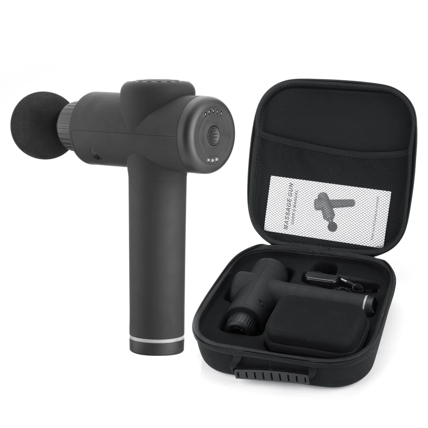 Wholesale Best Selling Deep Tissue Massager Muscle Relaxation Black Smart Massage Gun