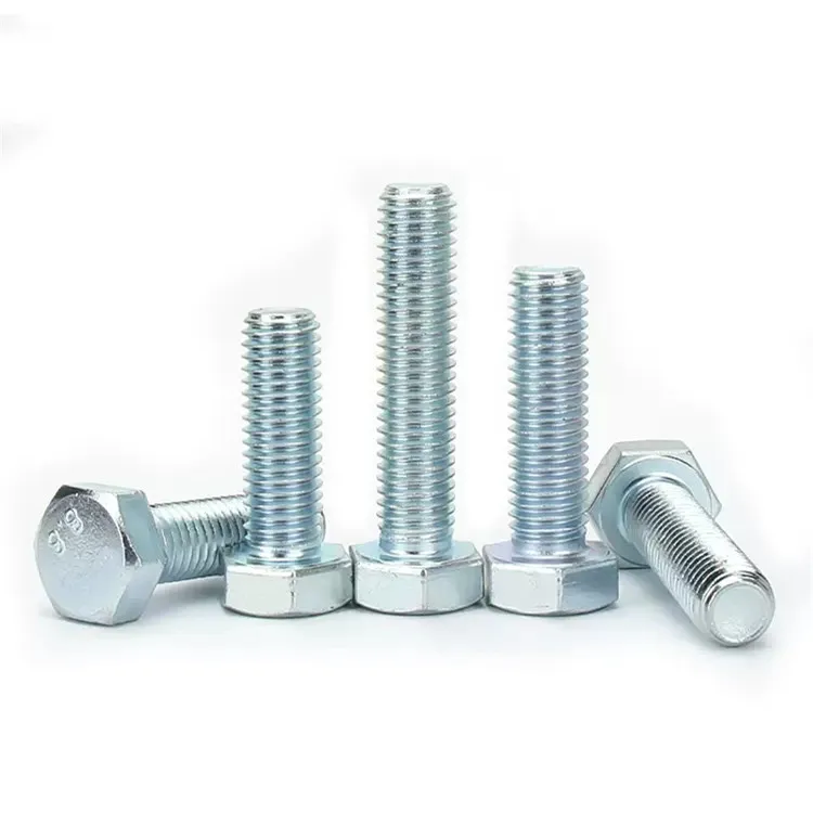 ANSI/ASME B 18.2.1 ASTM A307 A449 A354 SAE J429 Gr 2/5/8 Hex Bolts Screw Hot Dip Galvanized Hex Bolt