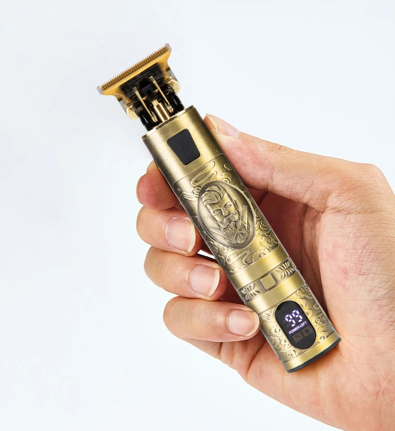 Men Hair Cut Machine Rechargeable all metal Baldheaded trimmer Hair Clipper Haarschneider barber clippers for men