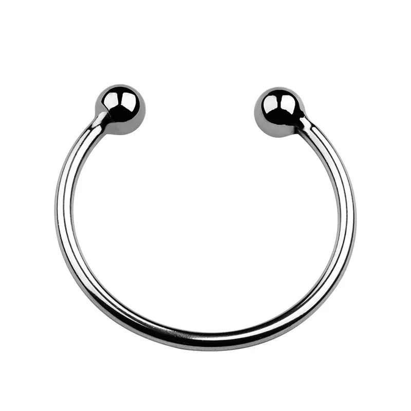 6 Size Delay time Stainless Steel Penis Ring jewelry Male Chastity cock ring